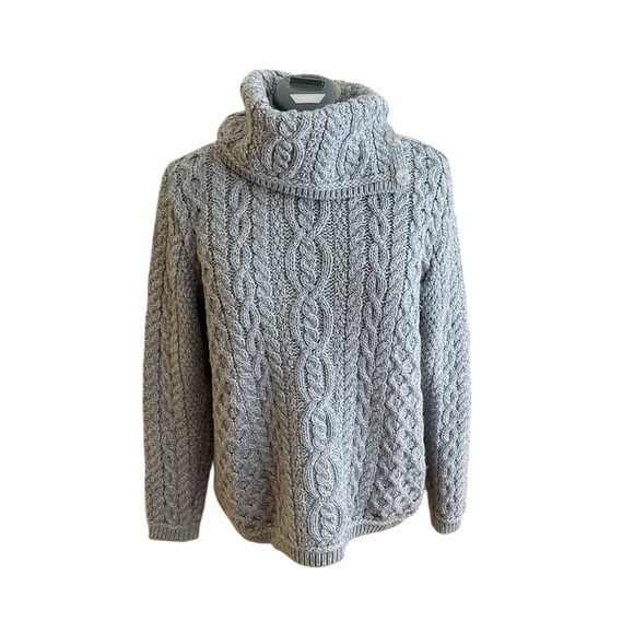 Aran sweater market merino sweater size M - Picture 9 of 10